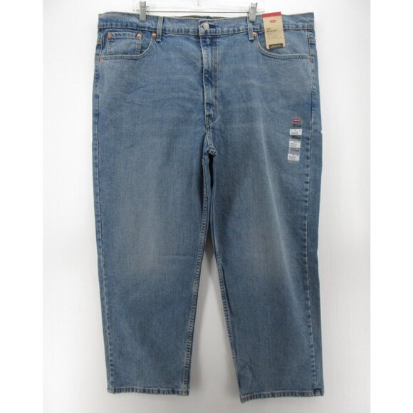 Levi's Other - Levis 550 Jeans 46X29 Relaxed Tapered Red Tab Denim Stretch Pants NEW